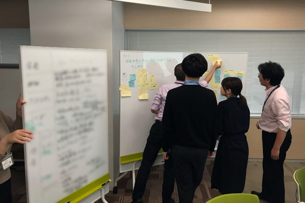 新サービス企画時のワークショップ